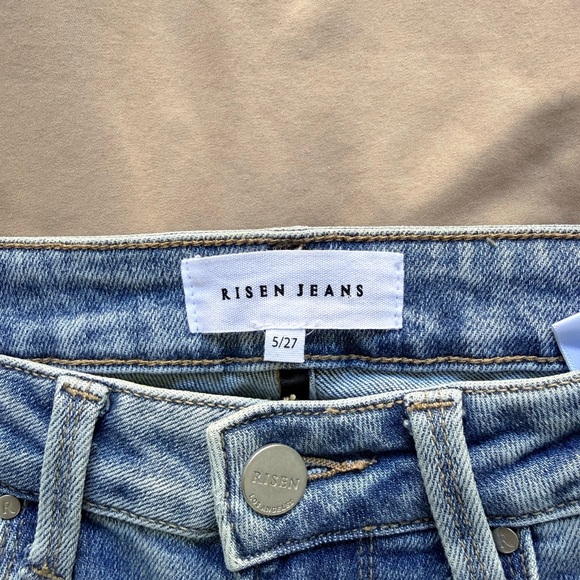 RISEN  Blue Flare Women's Jeans - Picture 5 of 9